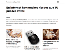 Tablet Screenshot of bioseguridad.org